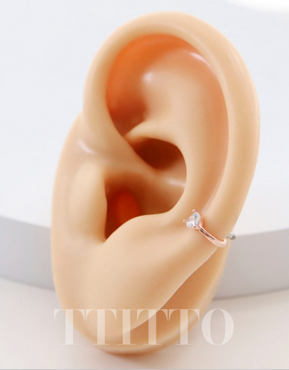 Rhinestone Cartilage Ring Piercing Cartilage Hoops Piercing ear cuff style Helix Earring Helix Piercing screw back ball ,Cartilage piercing ,Tragus Earrings