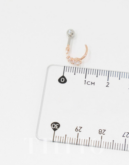 Rhinestone Cartilage Ring Piercing Cartilage Hoops Piercing ear cuff style Helix Earring Helix Piercing screw back ball ,Cartilage piercing ,Tragus Earrings