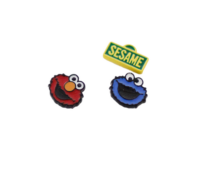 Sesame Street Stud Earrings , Monster And Elmo Earrings,Bert And Ernie earrings