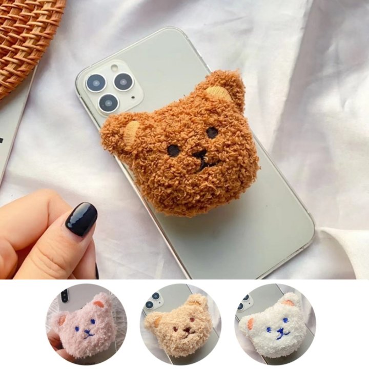 Cute Bear Griptok  snug teddy bear griptok-4 colors