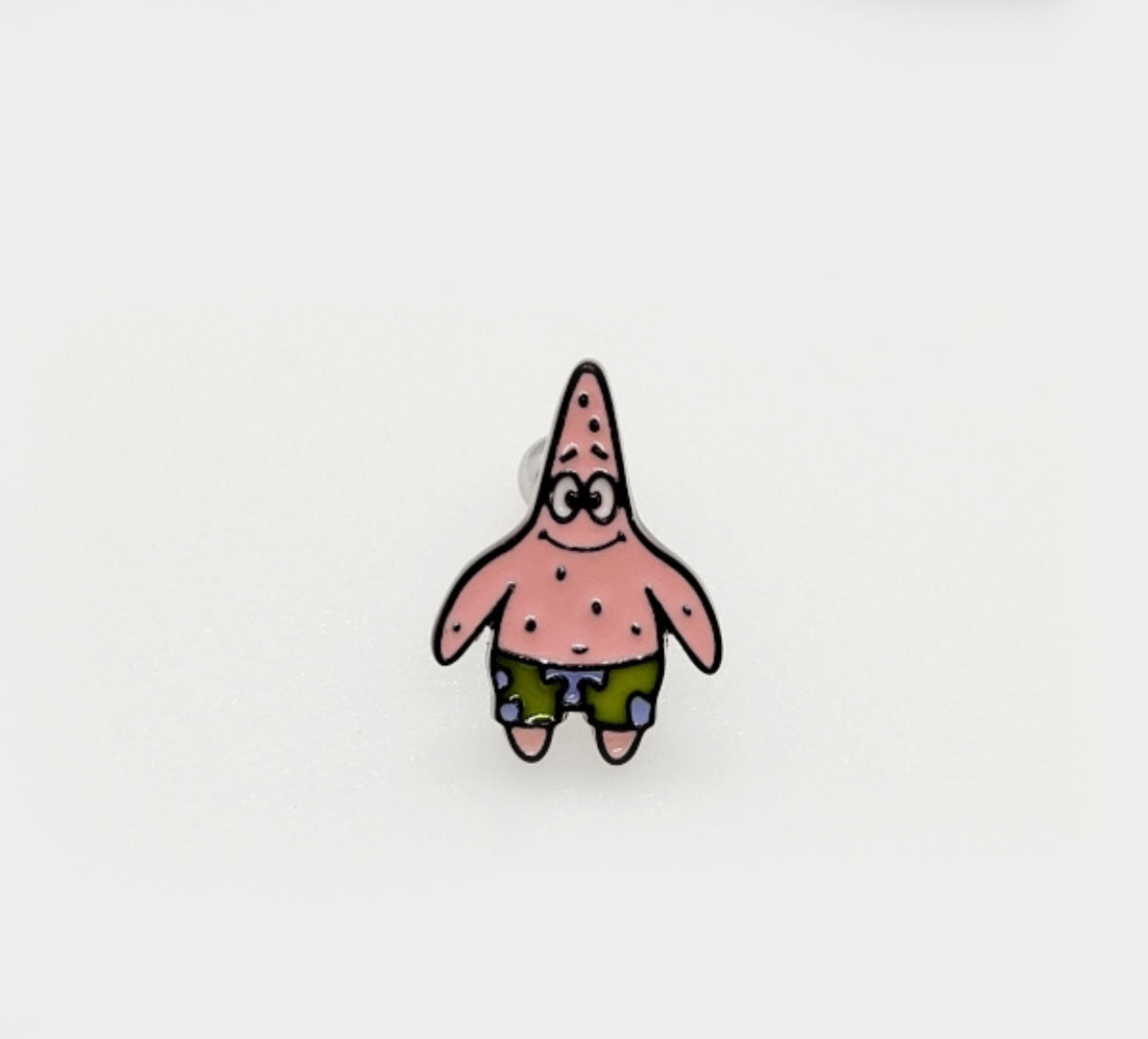 Spongebob Squarepants and Patrick Star Cartoon ear Surgical Steel piercing tiny ear Helix Piercing screw back ball ,Cartilage Piercing,Tragus Ear Jewelry Body Accessories