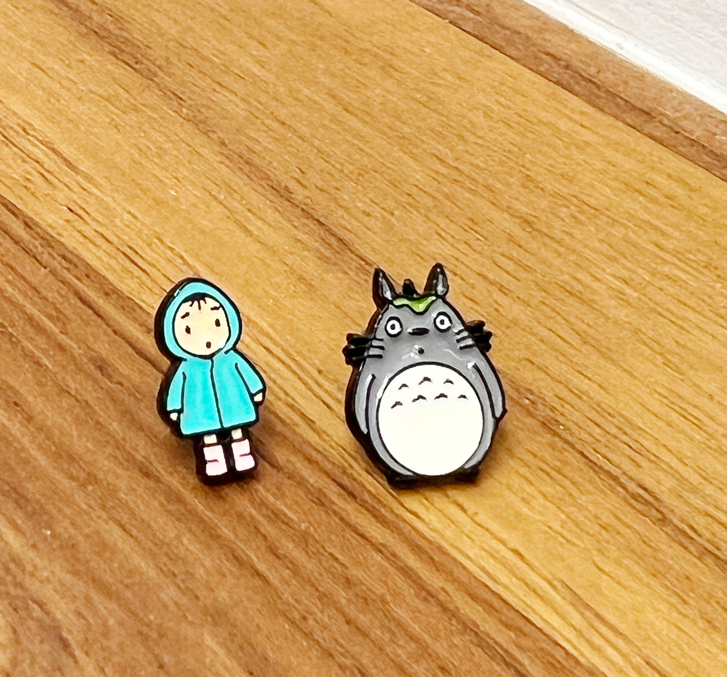 My neighbor Totoro and mei earrings ,Totoro post earrings Mei ,My neighbor Totoro stud earrings