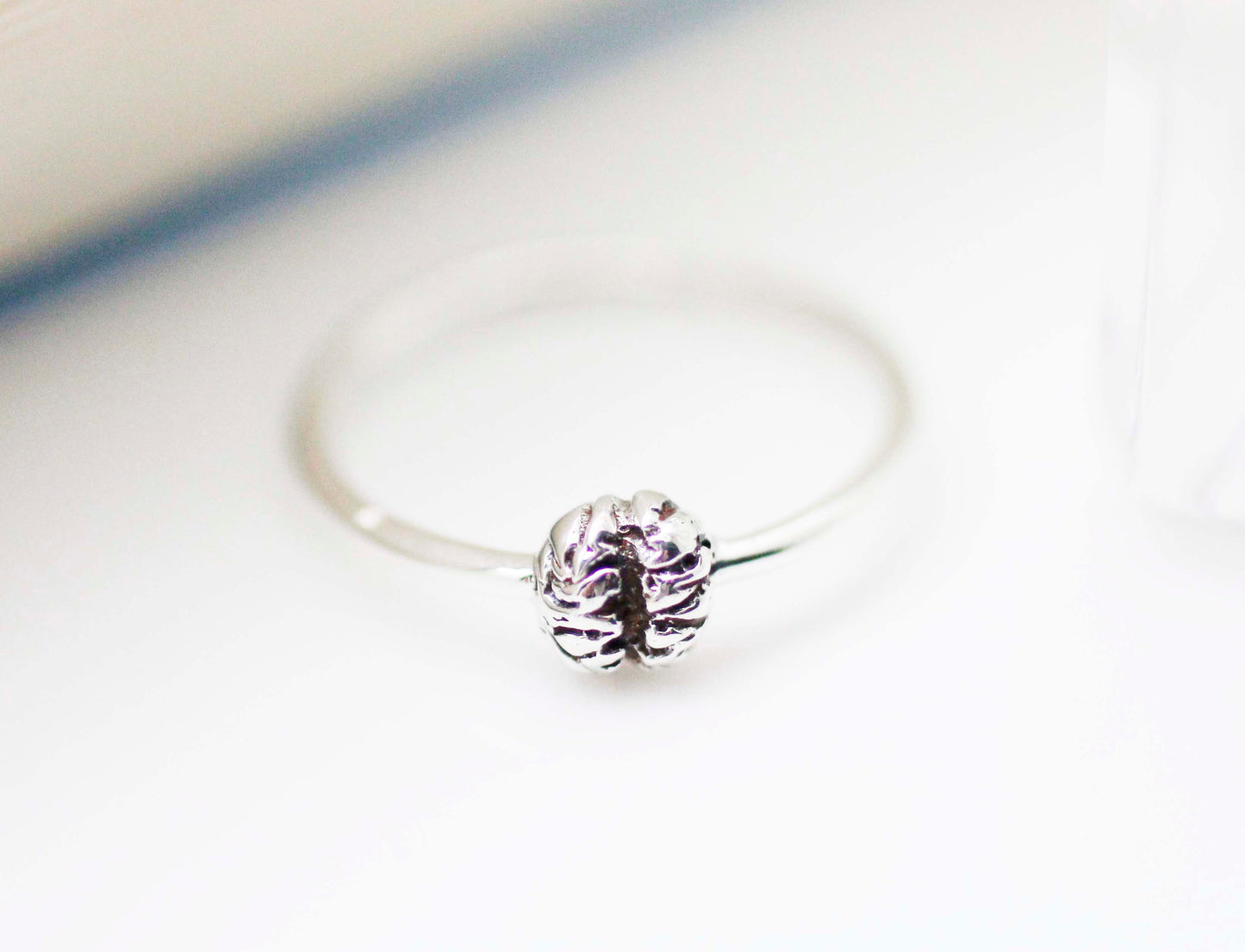 925 Sterling Silver EINSTEIN Brain Ring