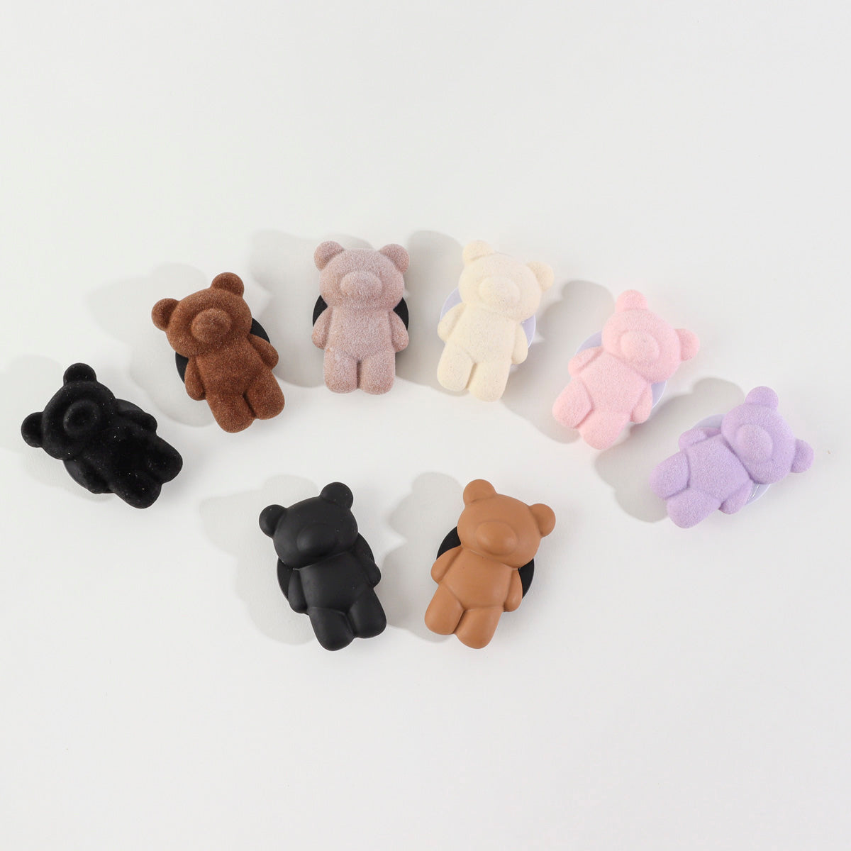 Cute Teddy Bear Phone Grip  Gummy bear griptok, Phone Stand 3D Gummy Mobile Holder Phone Grip Griptok Acrylic