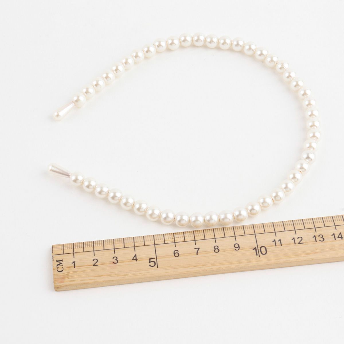 Hand made basic pearl beaded headband,Bridal Headband, Skinny Pearl Wedding Headband-2 size