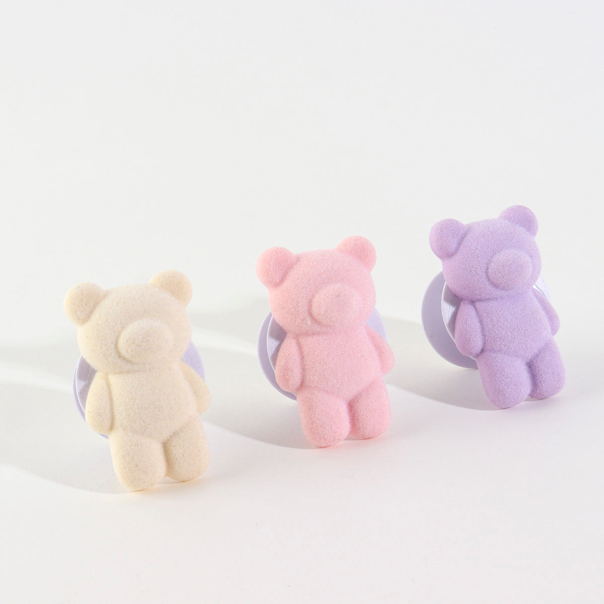 Cute Teddy Bear Phone Grip  Gummy bear griptok, Phone Stand 3D Gummy Mobile Holder Phone Grip Griptok Acrylic