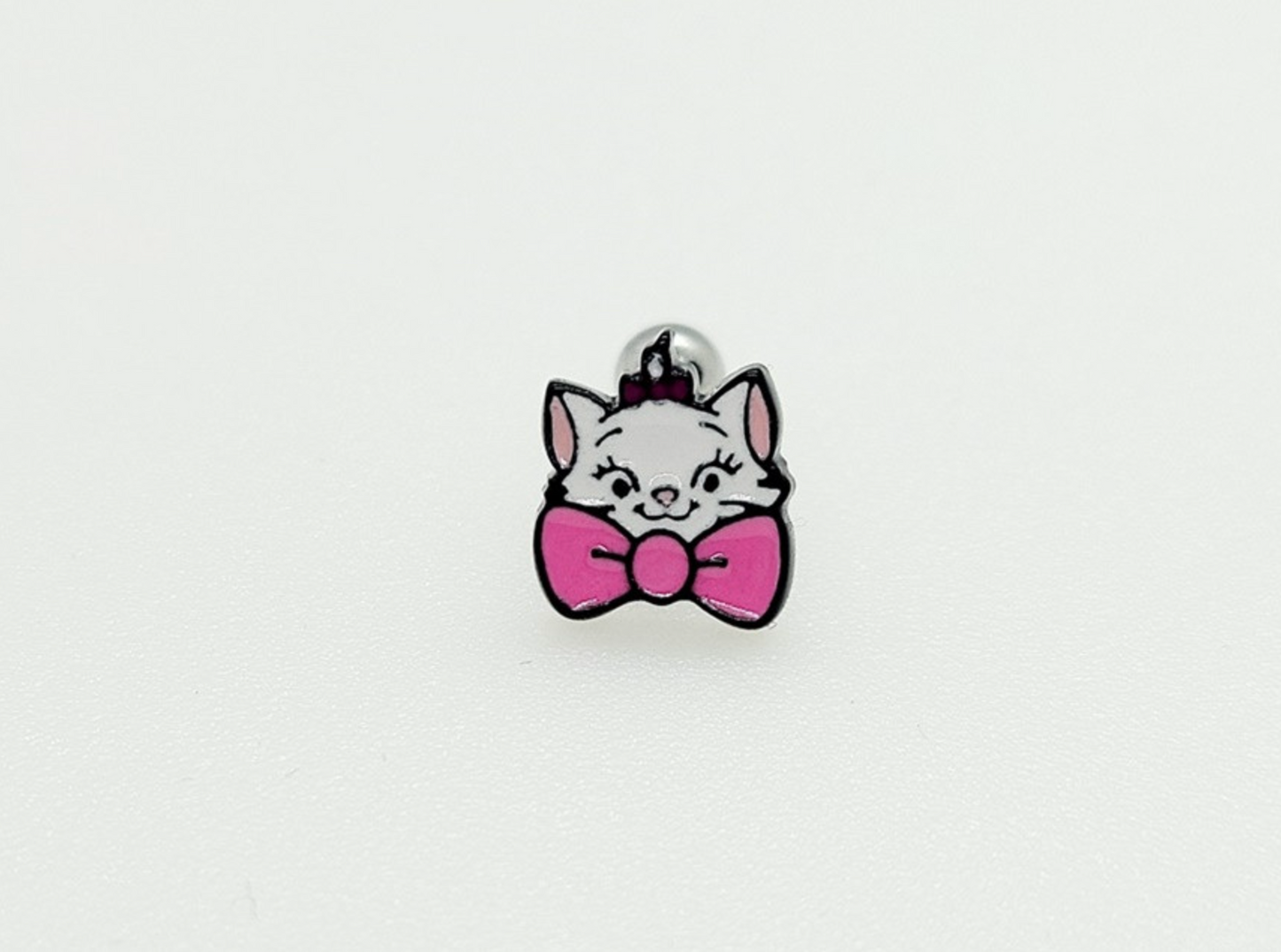 Cute Disney characters Marie cat, Dumbo crew back Barbells Ear Piercing, Surgical Steel cartilage stud, helix stud, tragus conch