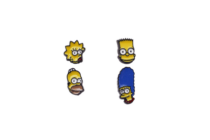 The Simpsons Stud Earrings ,Homer Simpsons ,Marjorie Simpson,Bart Simpson And Margaret Simpsons Earrings, Cartoon Earrings, Animated sitcom