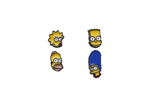 The Simpsons Stud Earrings ,Homer Simpsons ,Marjorie Simpson,Bart Simpson And Margaret Simpsons Earrings, Cartoon Earrings, Animated sitcom