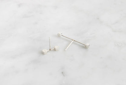 925 Sterling Silver Unbalance bar earrings, Long and Short Stick Bar earrings, slim bar earrings, I earrings