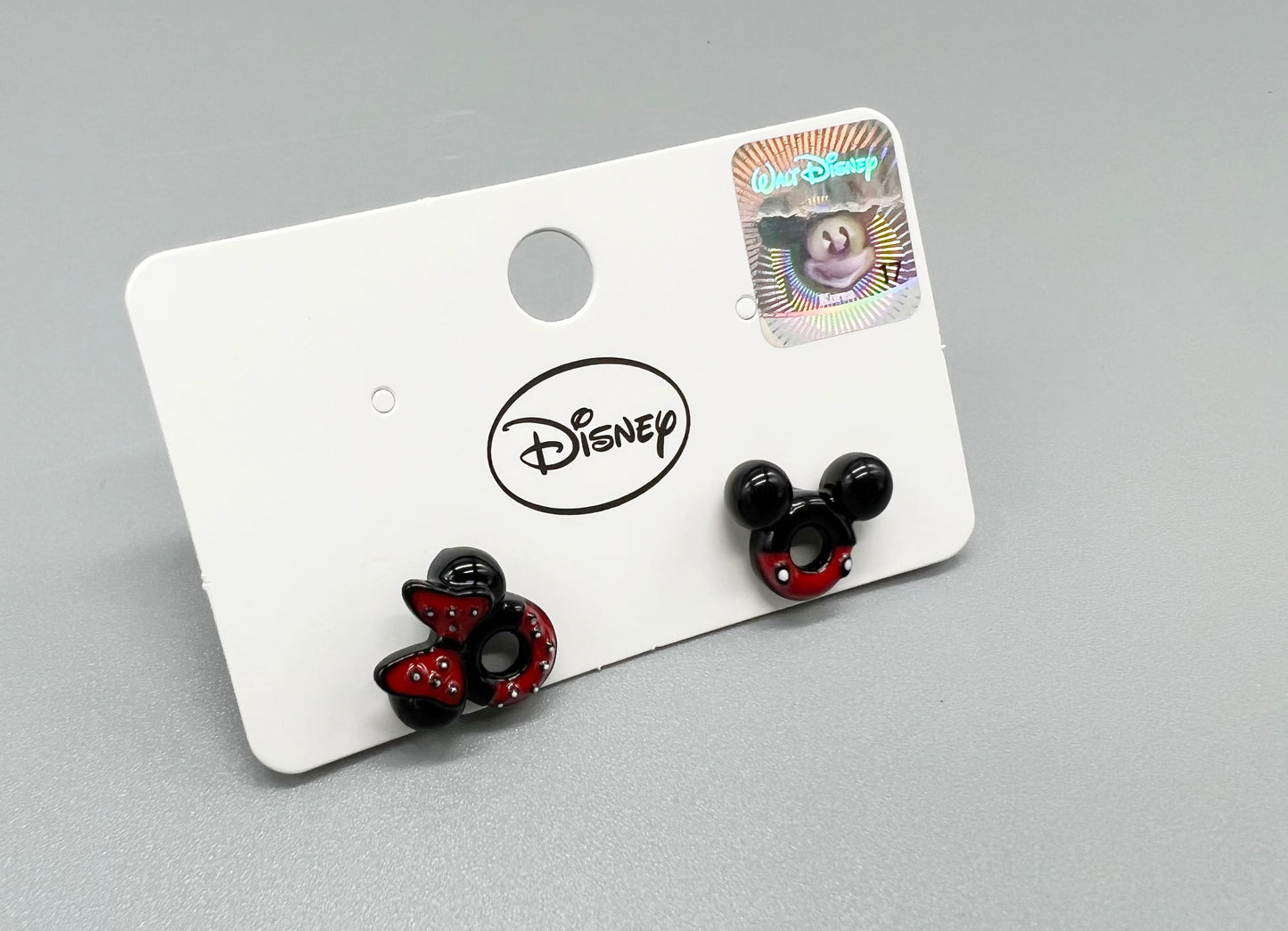 Disney-licensed Mickey Mouse Unbalance Earrings, Mickey Mouse  earrings, Minnie Mouse Disney Earrings