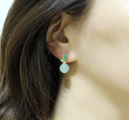 Fruity and Fresh Handmade Gemstone post earrings