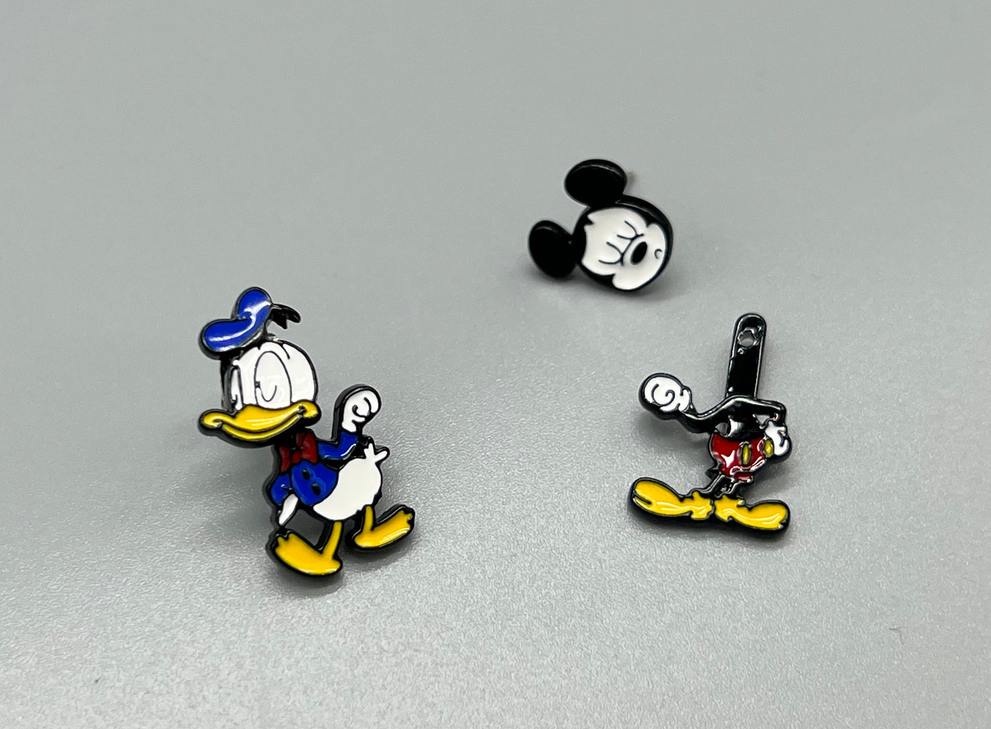 Disney-licensed Mickey Mouse and Minnie Mouse Unbalance Earrings, Disney Earrings