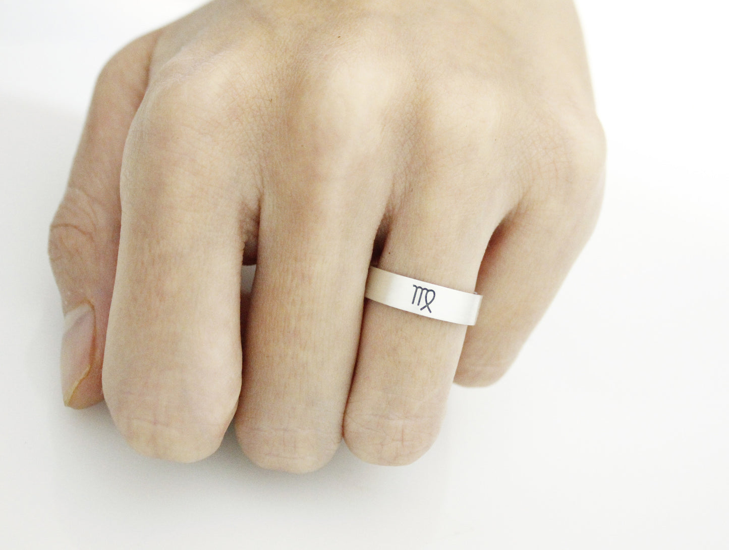 925 sterling silver Zodiac Sign Ring, Personalized Astrology Zodiac Ring, Birthday Ring