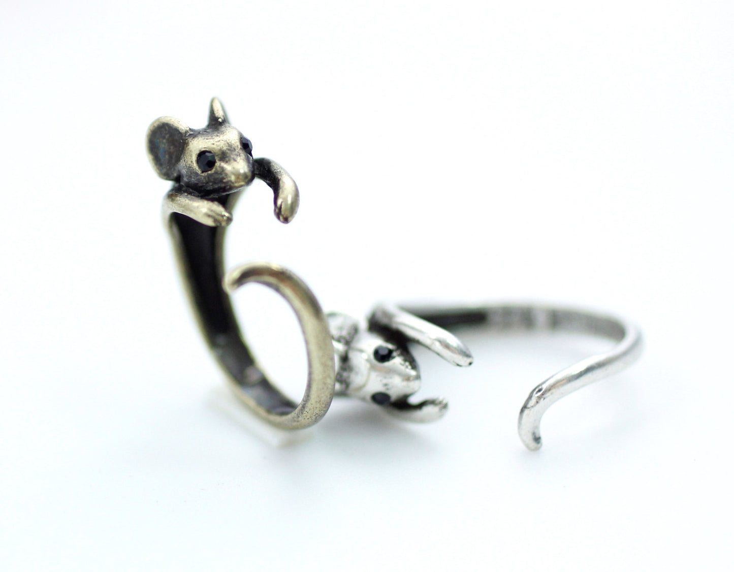 Cute Mouse Wrap Ring in 2 colors