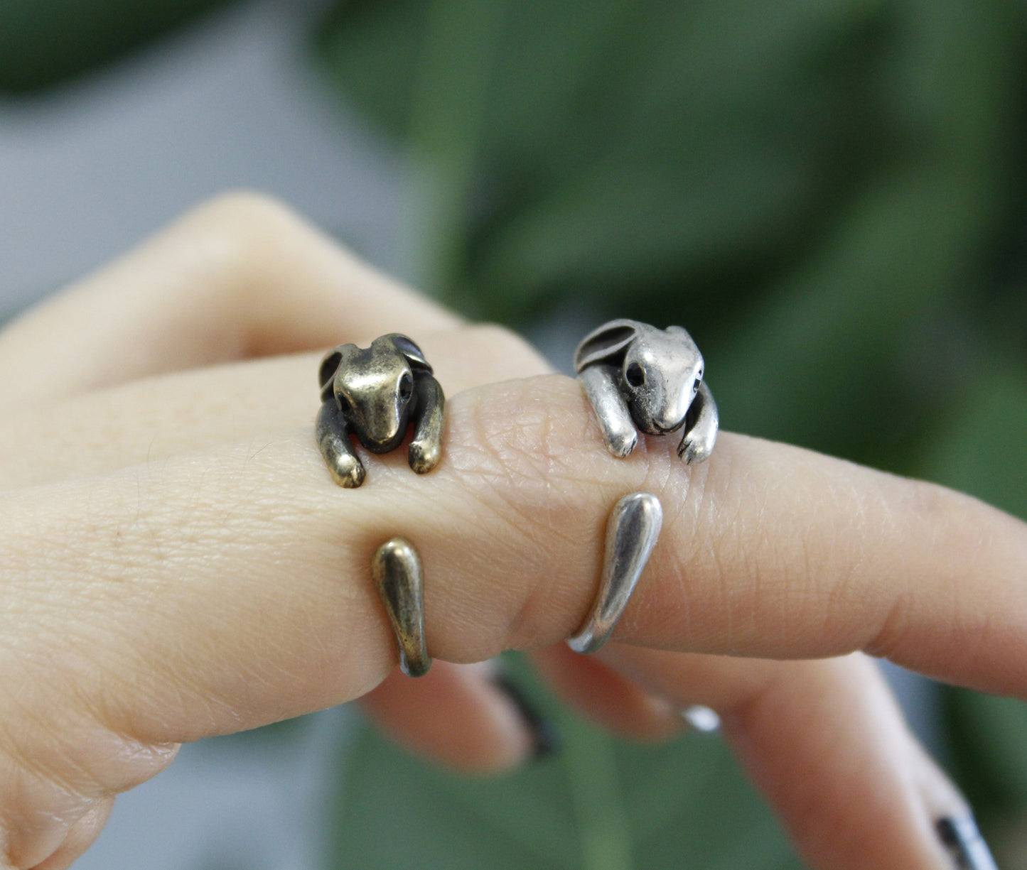 Cute Rabbit Wrap Ring in 2 colors