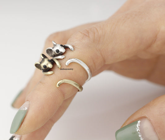 Cute Mouse Wrap Ring in 2 colors