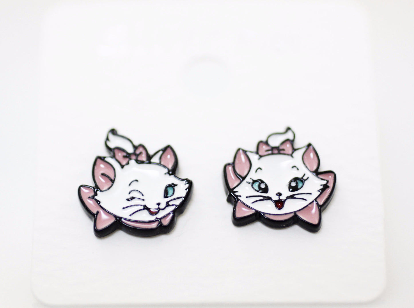 Cute Disney characters earrings Marie cat earrings