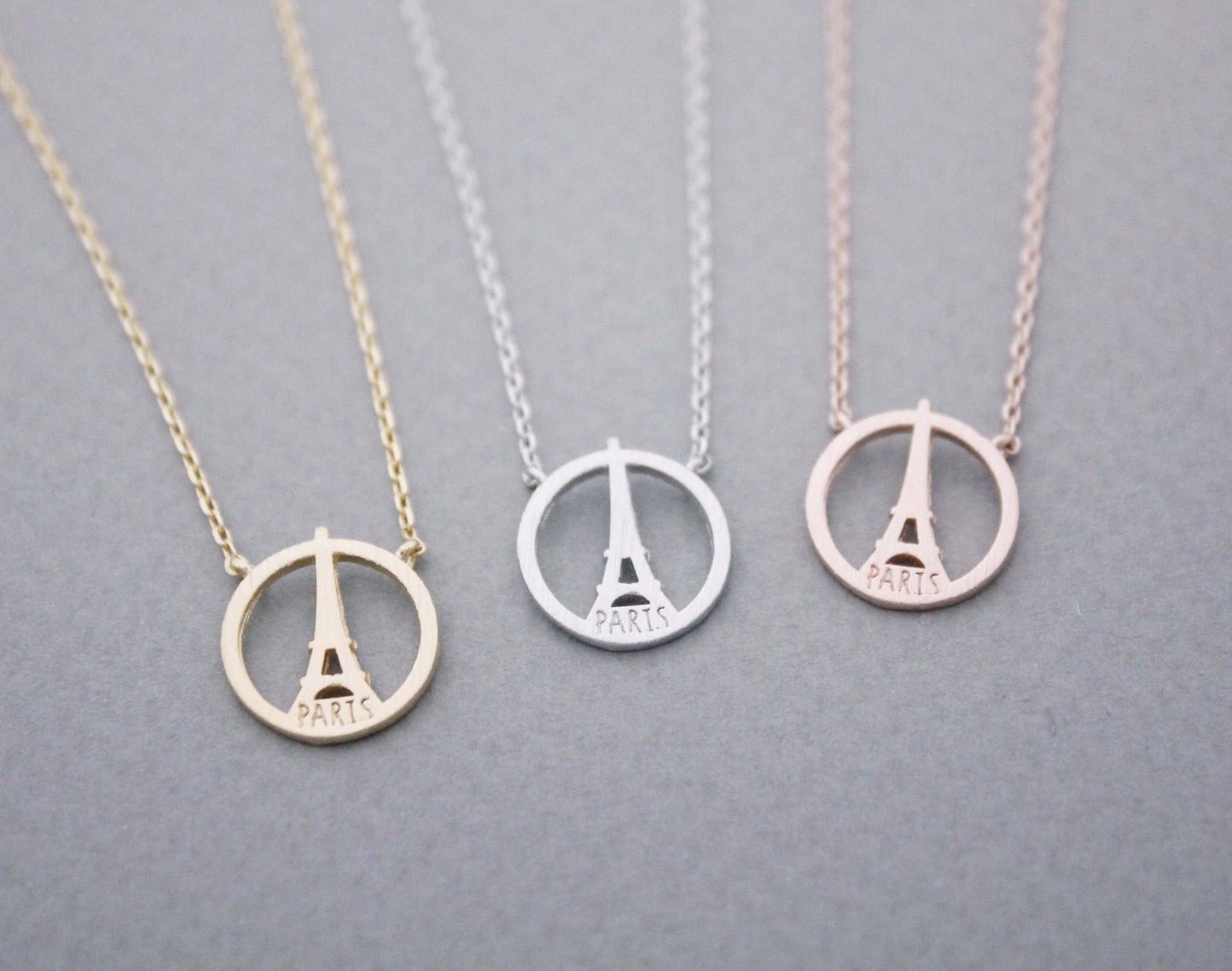 Eiffel Tower Necklace /Paris Necklace in 3 colors, N1022K