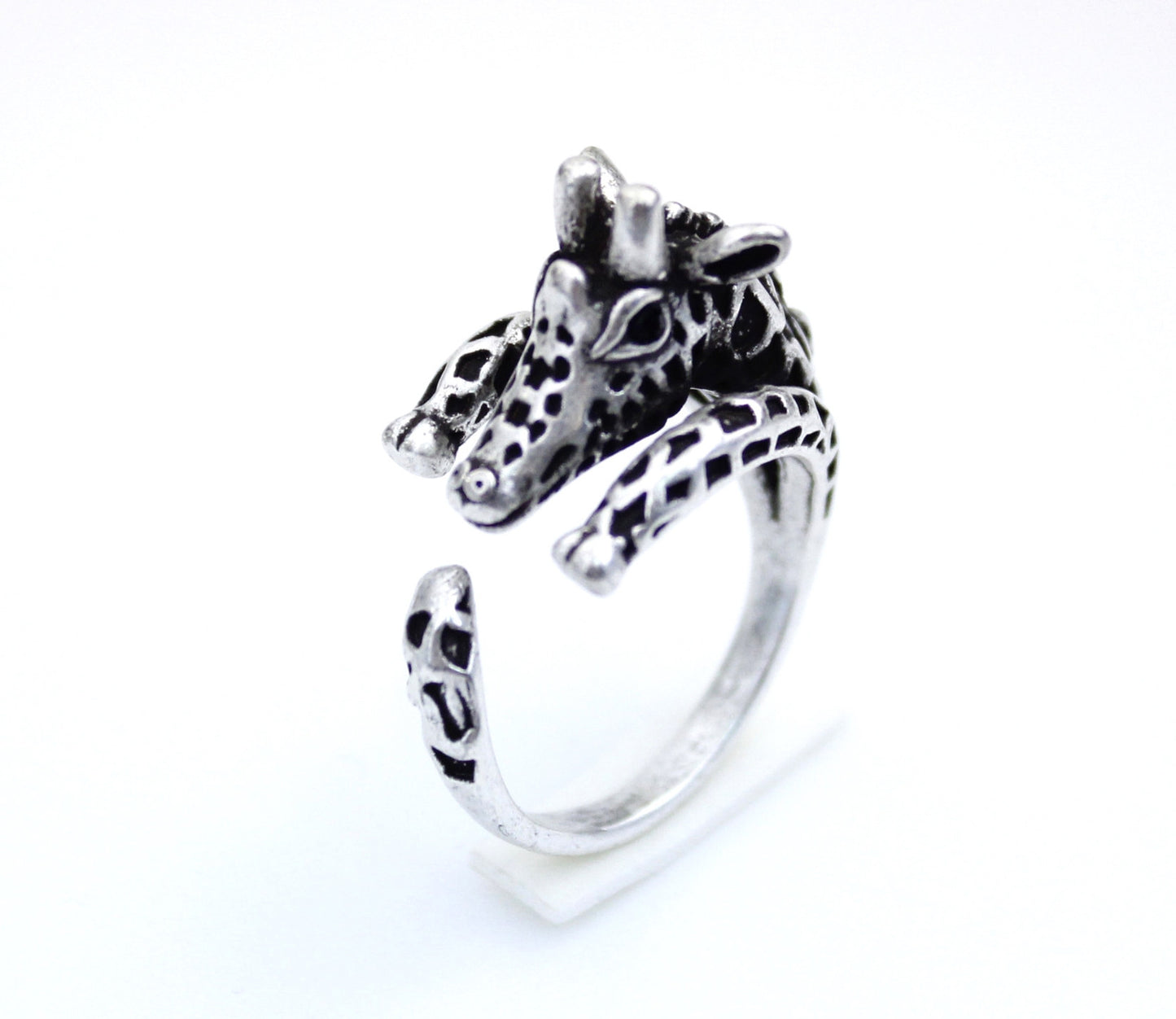 Cute Baby Giraffe Adjustable Wrap Ring ,statement ring knuckle ring