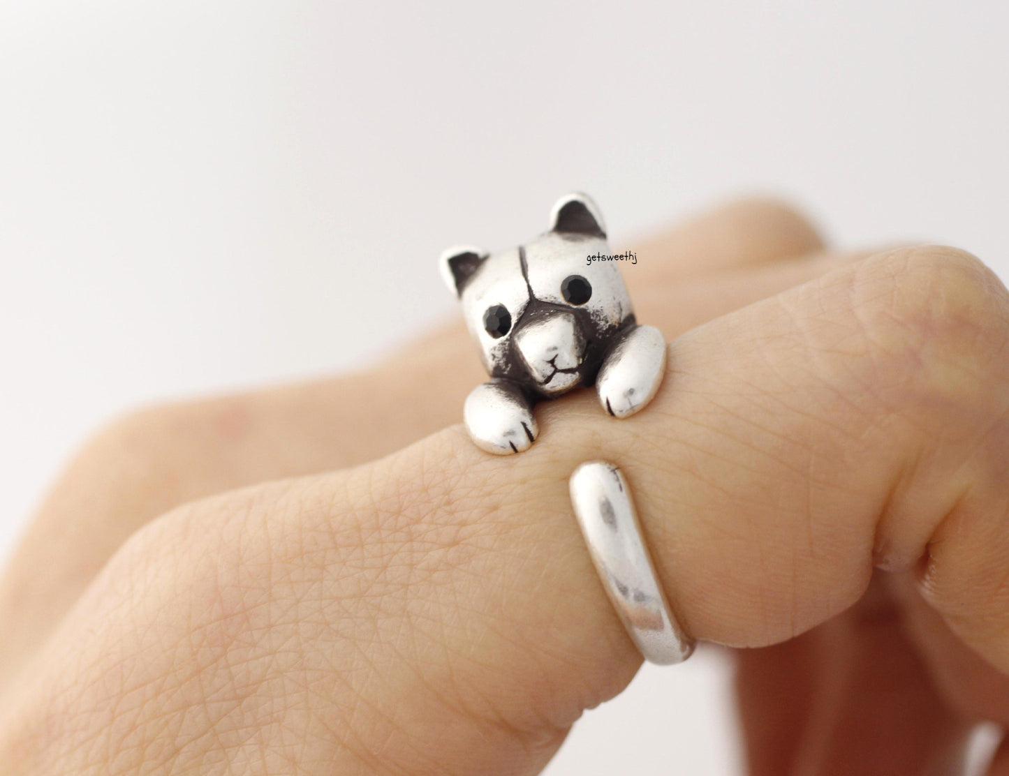 Cute Bear adjustable ring, R0373S