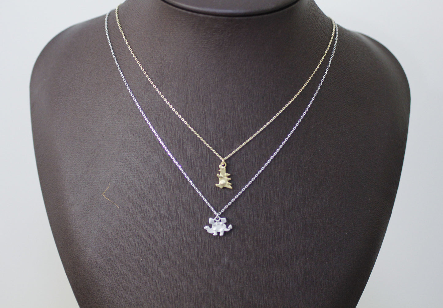 Dinosaur Necklace, T-Rex necklace,  Stegosaurus  necklace , Dino necklace